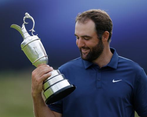 <b>Scottie Scheffler Dominates Field In Open Win</b>